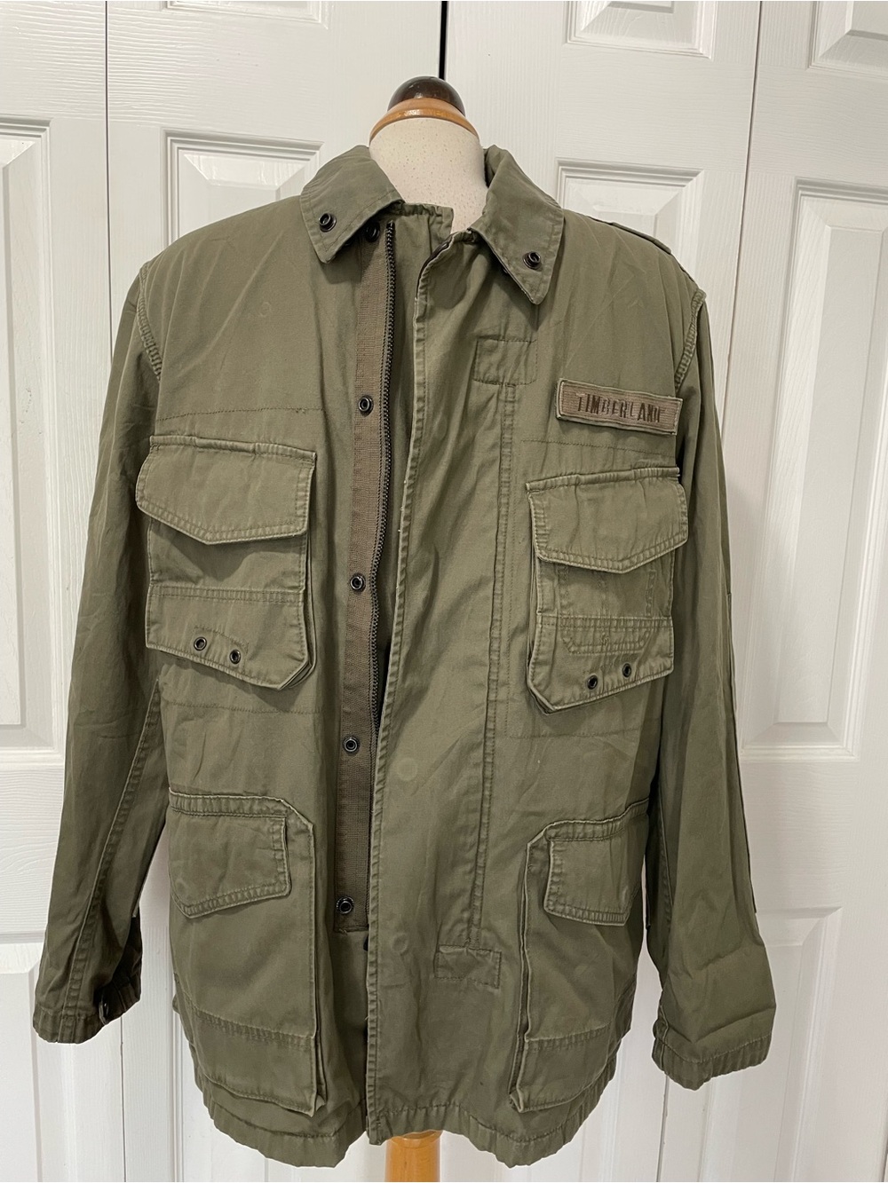 Timberland Men's Olive Green Field Jacket - Picture 16 of 16